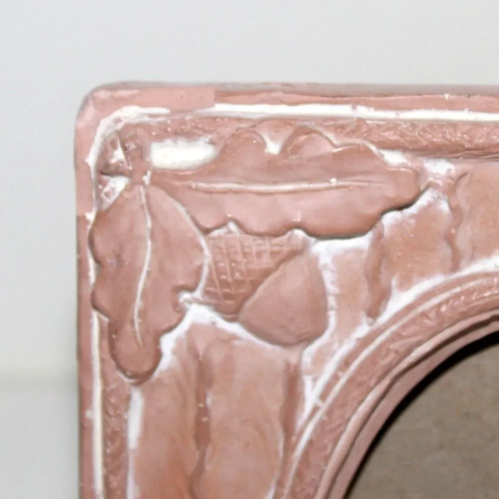 Cathy Gamble Photo Frame Meadow Crest 1983 Terracotta Clay acorn country house